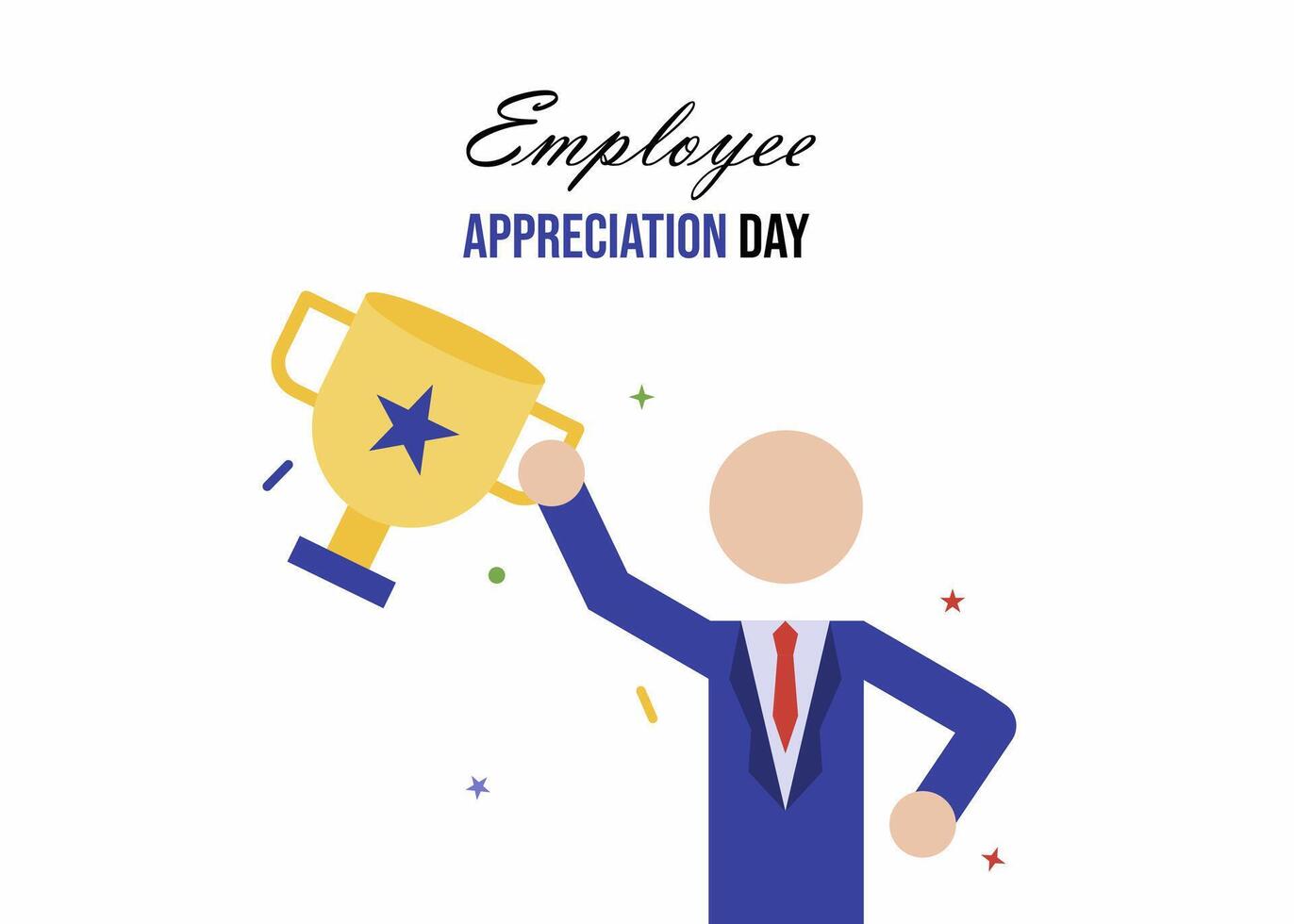 Employee appreciation day vector