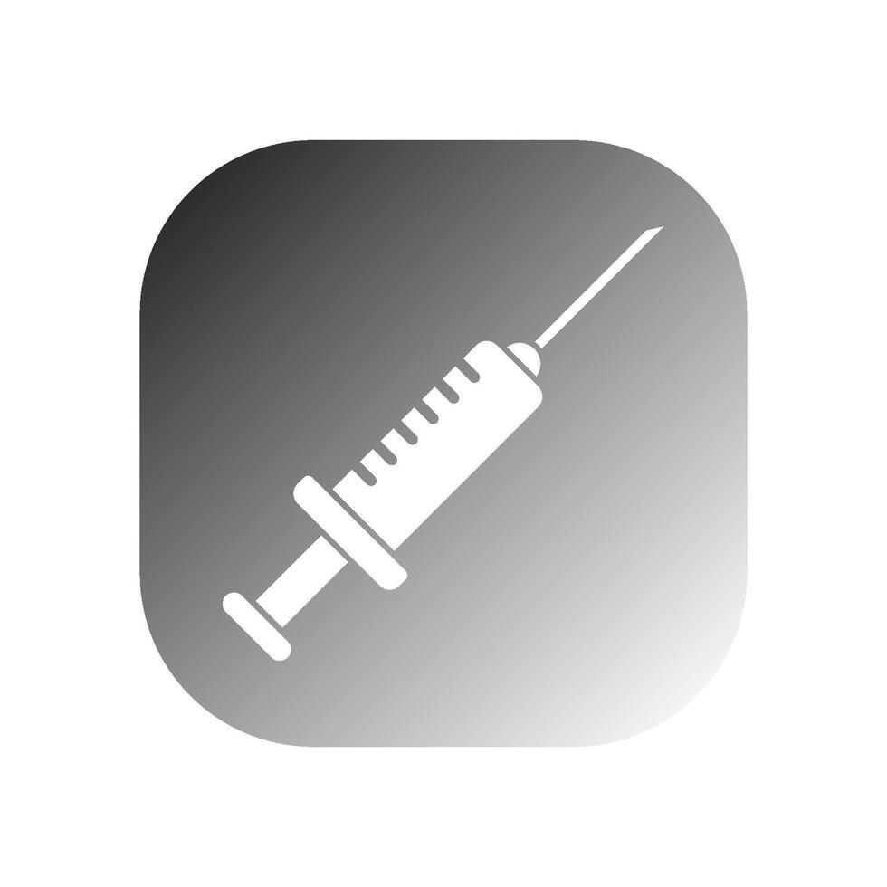 injection vial icon vector