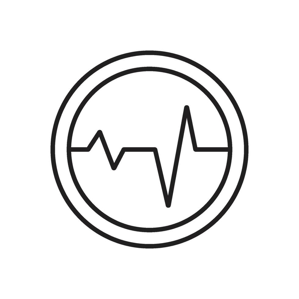 frequency icon vector