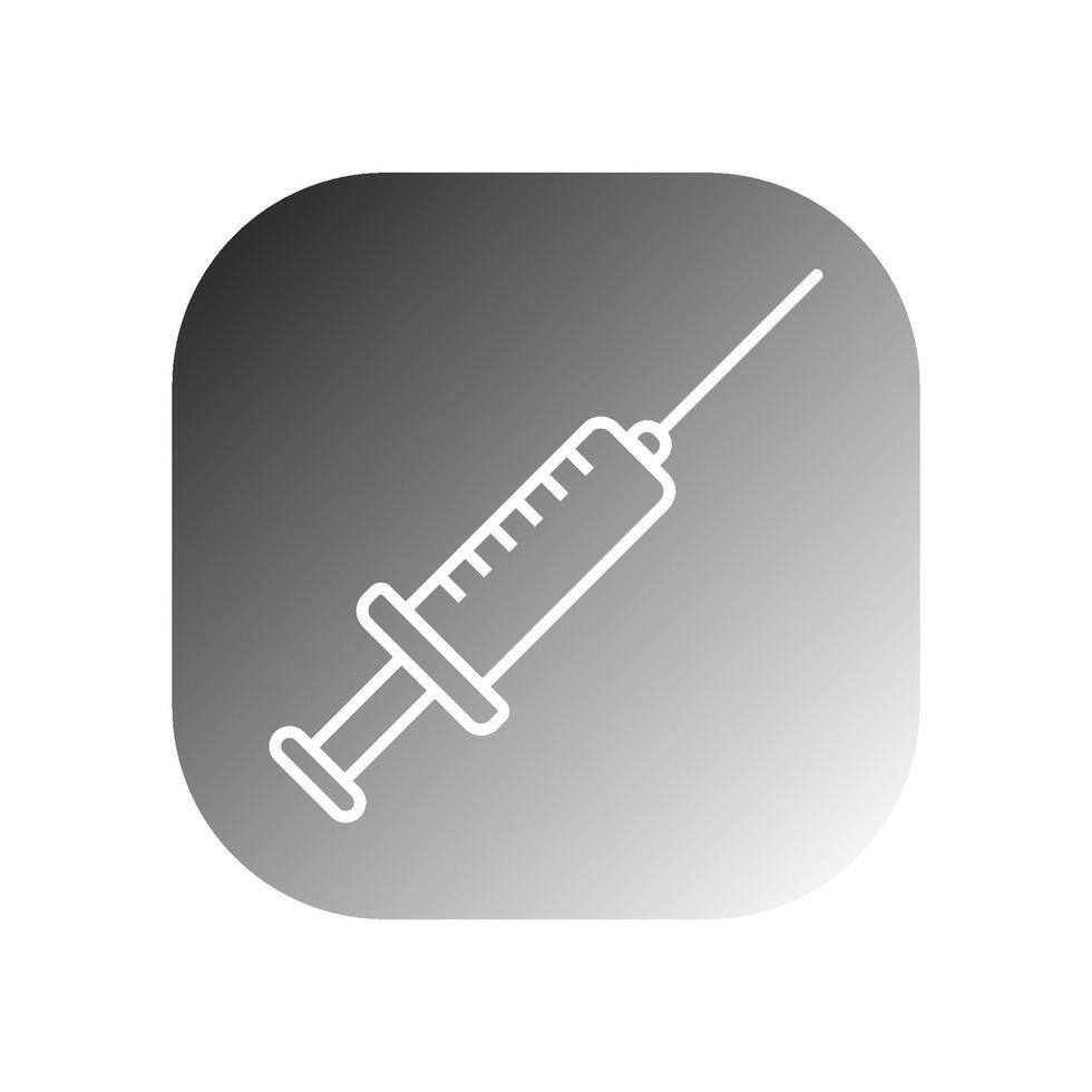 injection vial icon vector