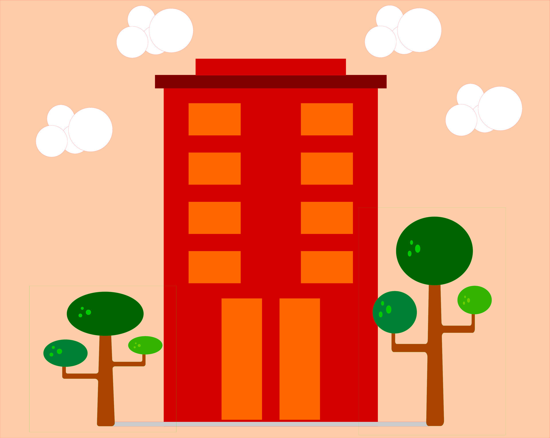 building flat vector 38236835 Vector Art at Vecteezy