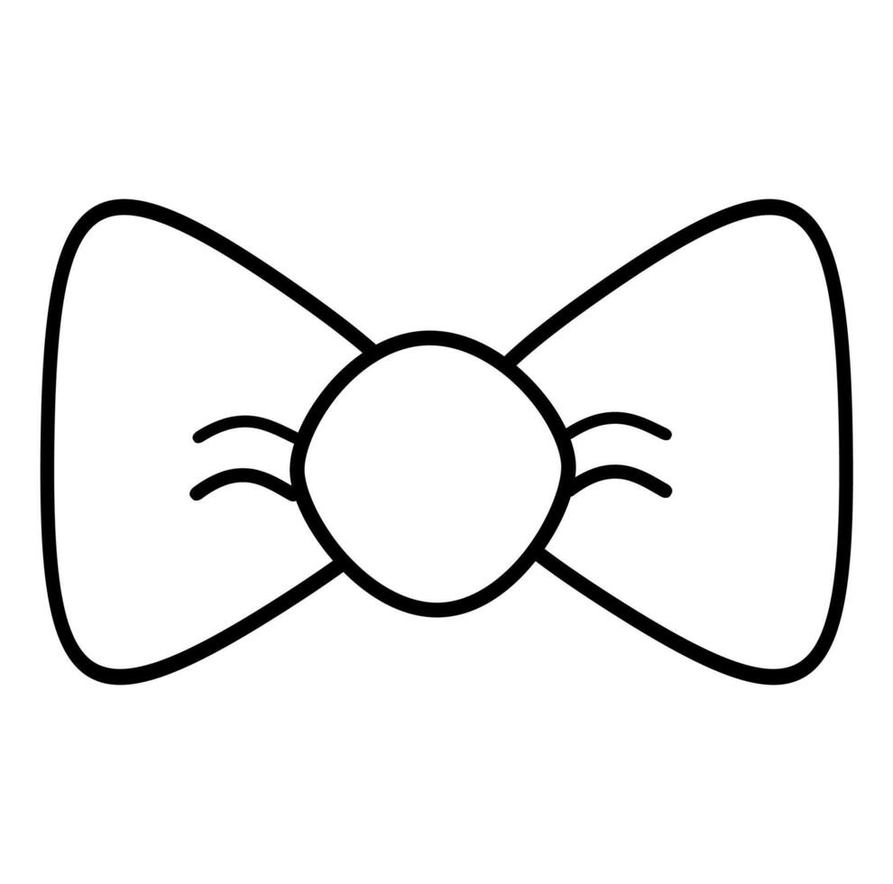 simple tie vector