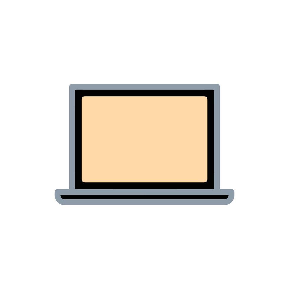 computadora icono vector. vector