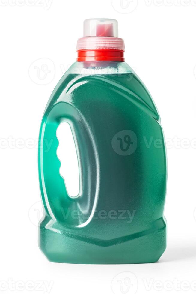 Plastic detergent container photo