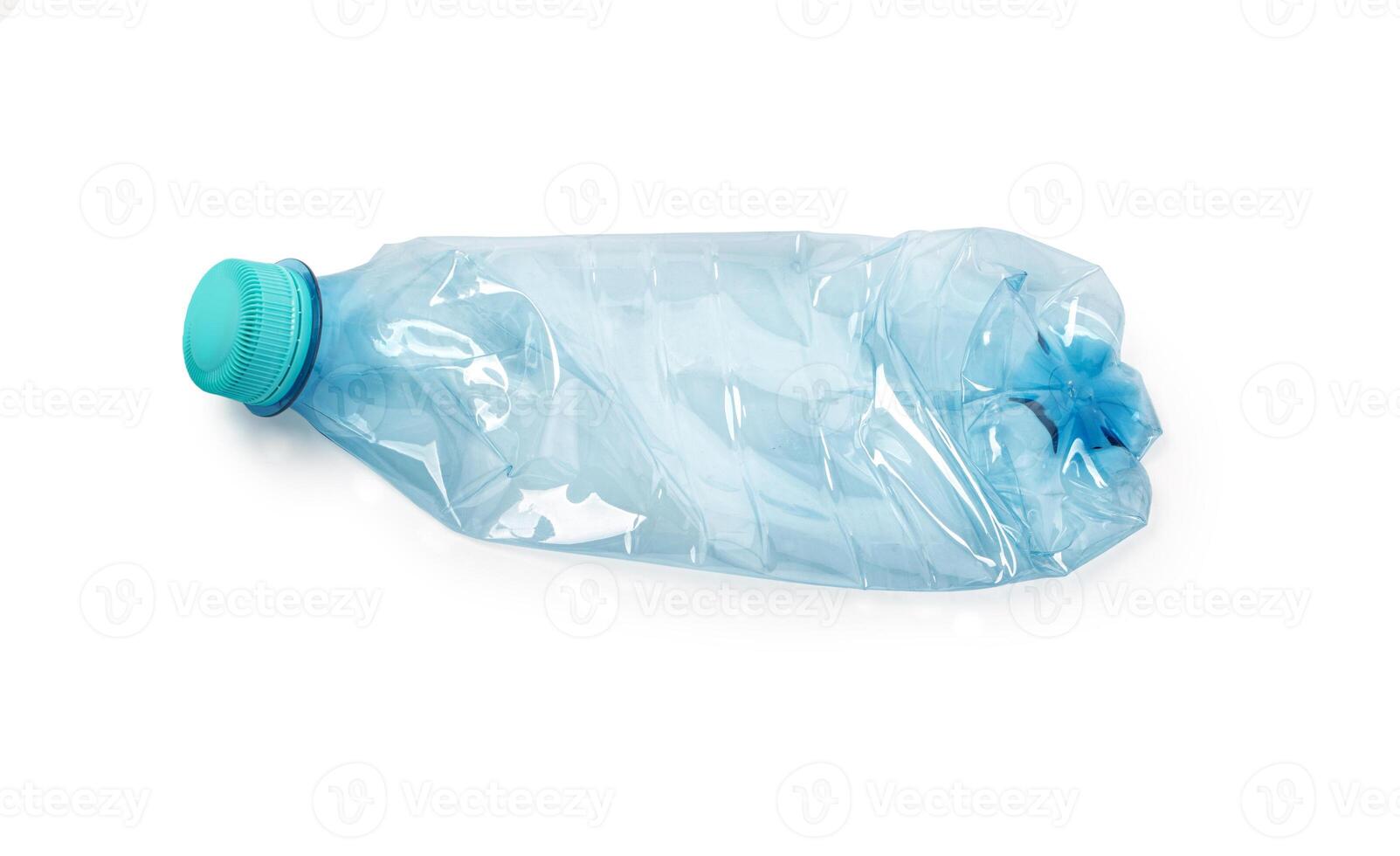 close up of a plastic bottle isolated photo