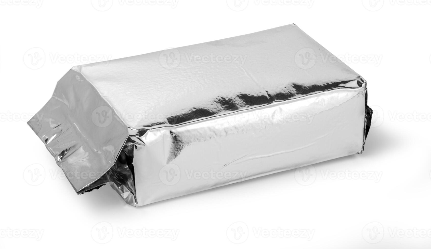 silver food package photo