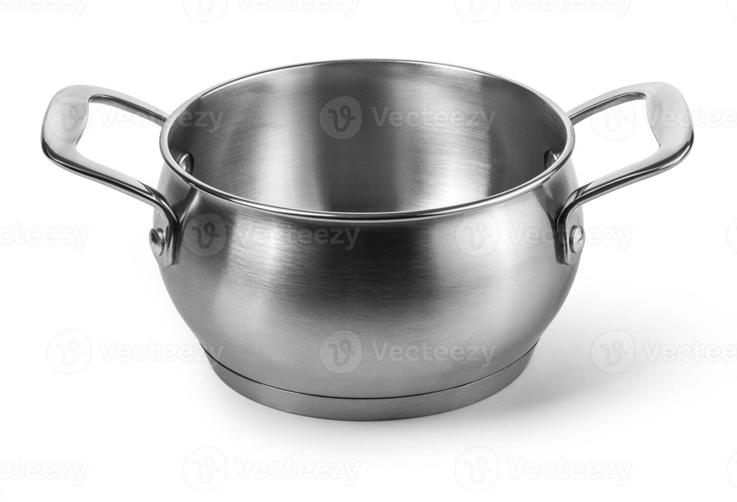Stainless steel pot photo