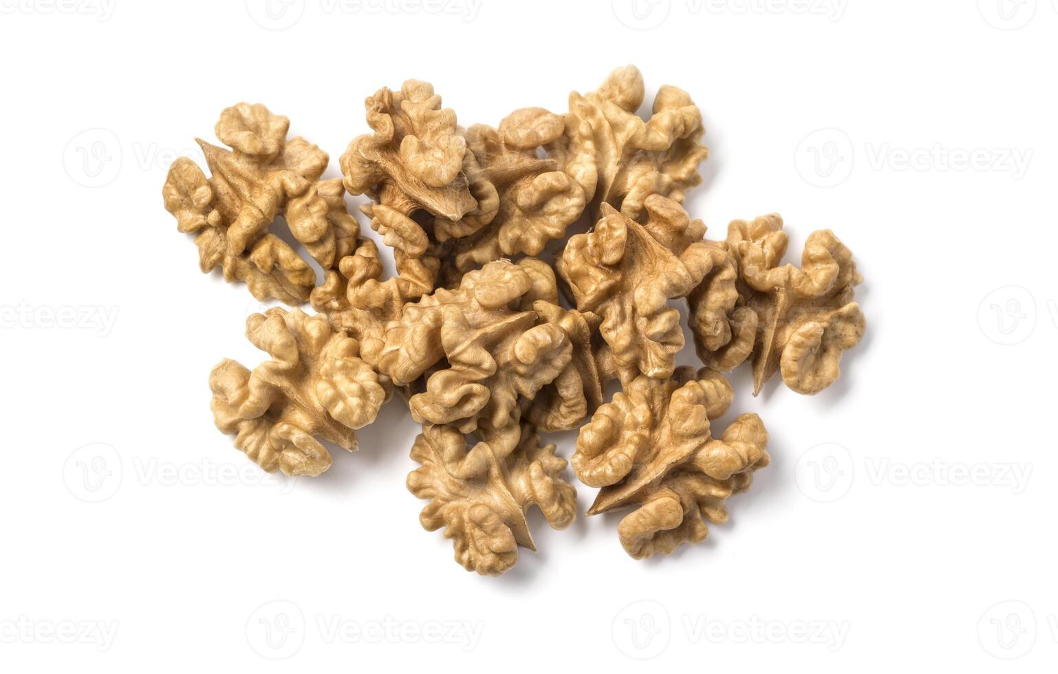 Walnuts kernel isolated photo