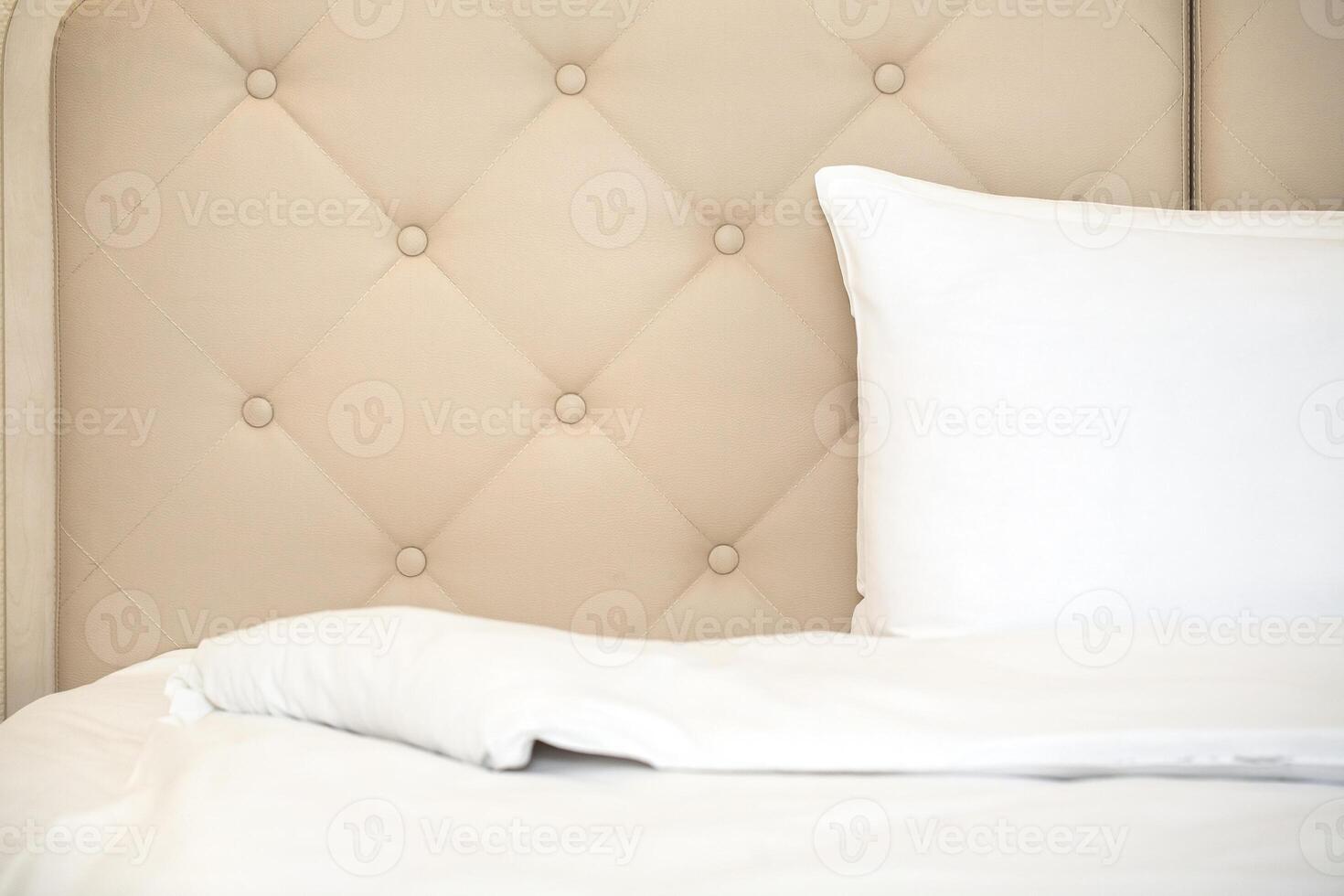 Interior of a  bed room photo