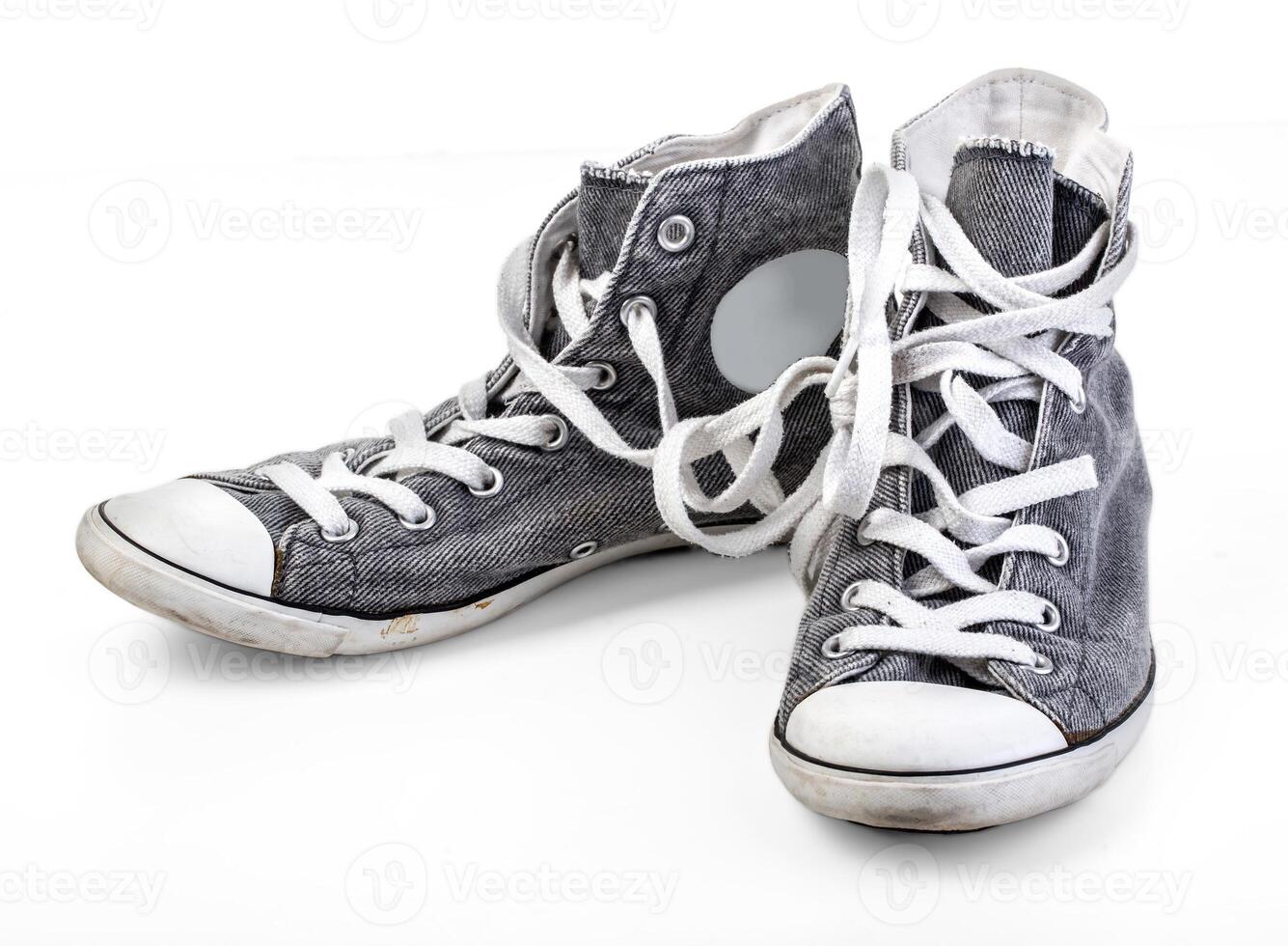 Converse shoes isolated photo