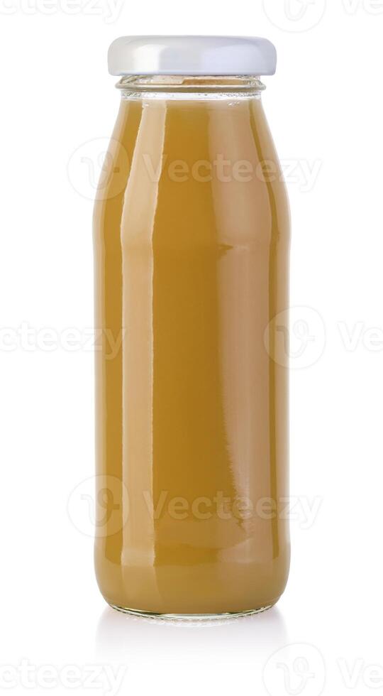 juice bottle isolated photo