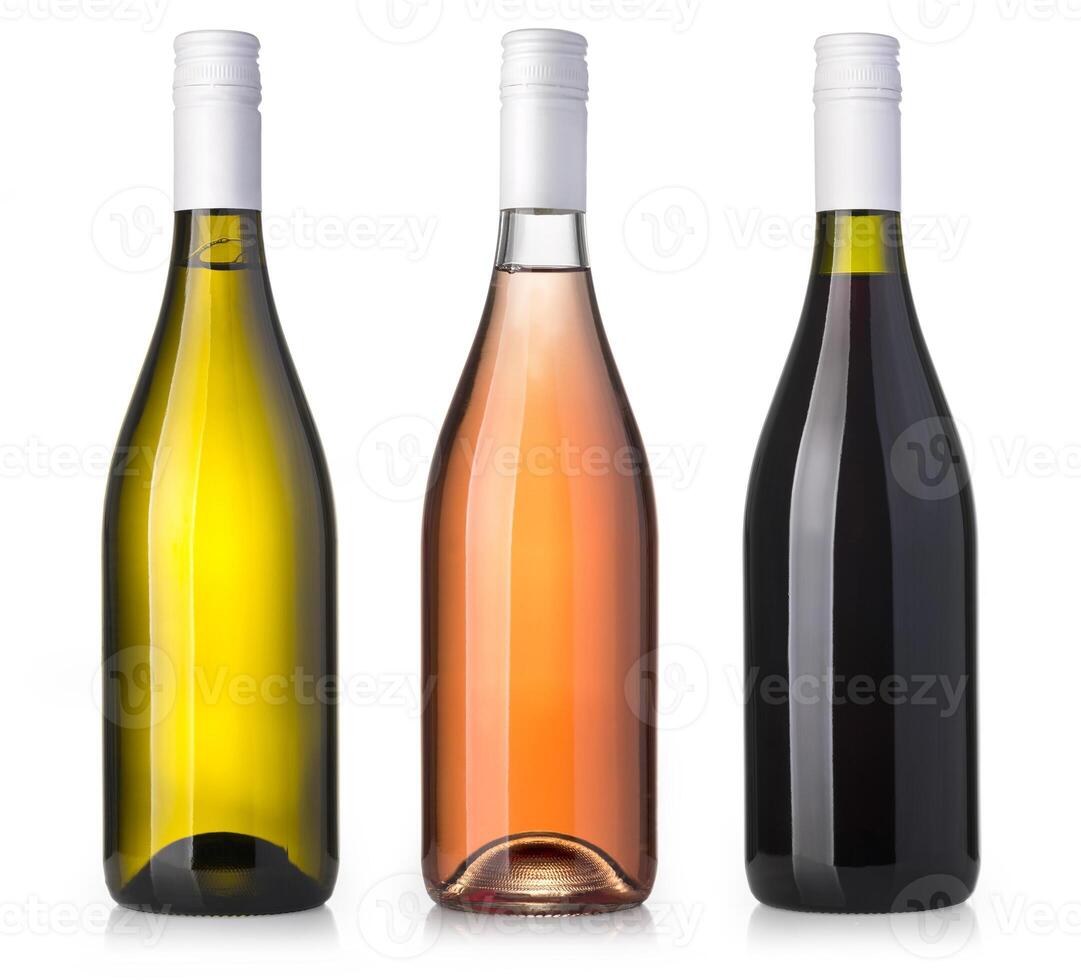 wine  bottle isolated photo