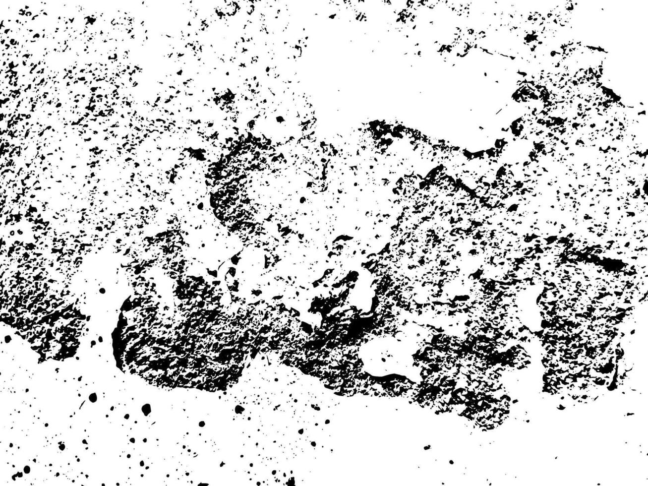 Grunge background black and white. Texture vector