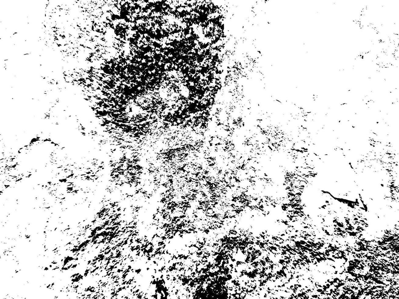 Grunge background black and white. Texture vector