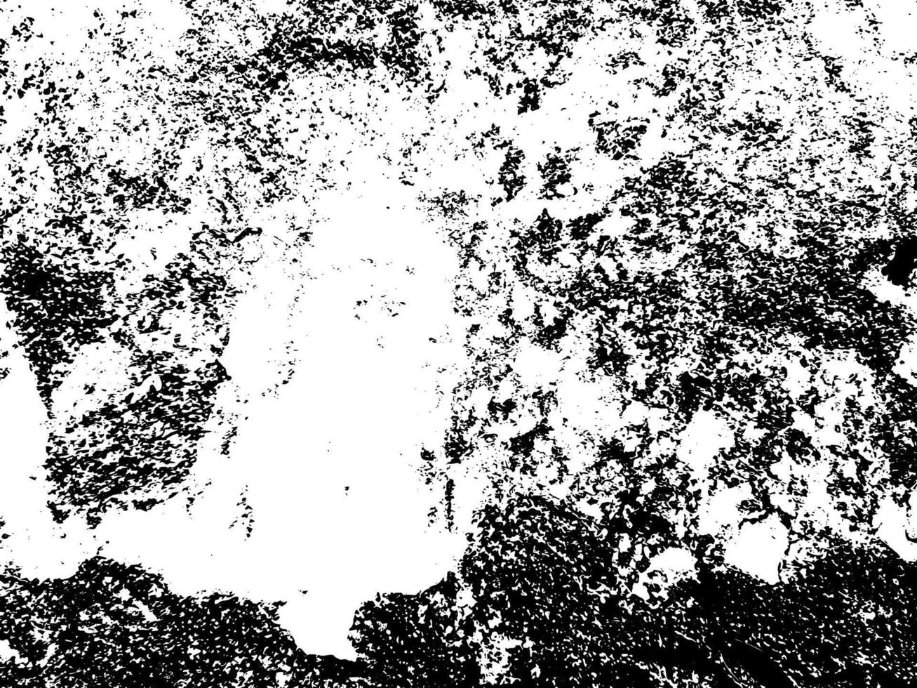 black and white texture vector. Distressed overlay texture vector