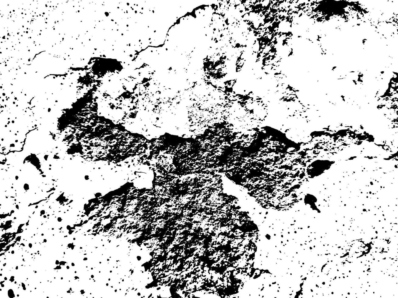 Grunge background black and white. Texture vector
