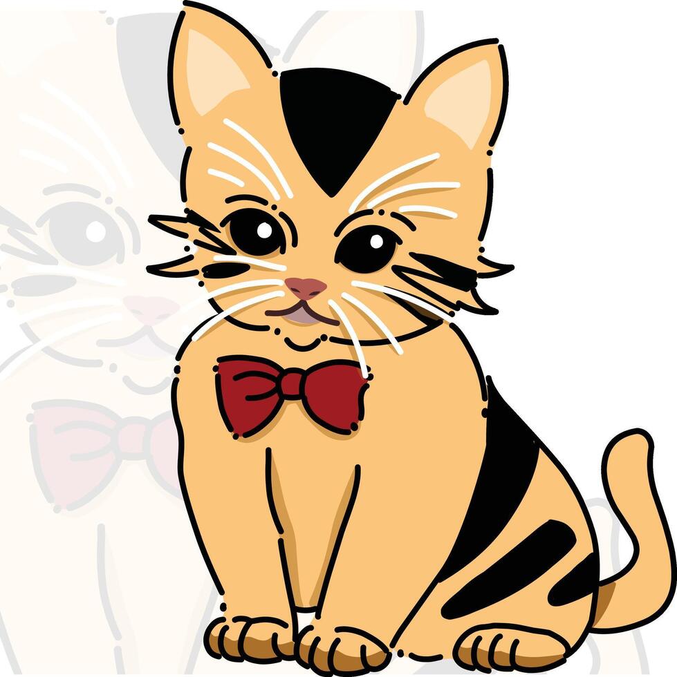clip art cat clip art vector