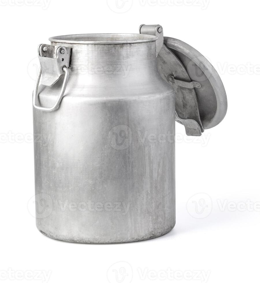 aluminium milk can photo