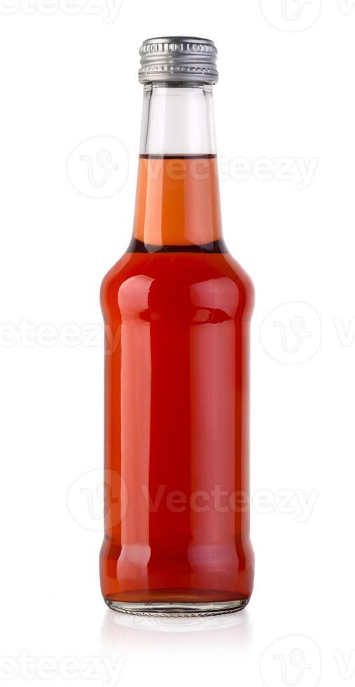 red Juice bottle photo