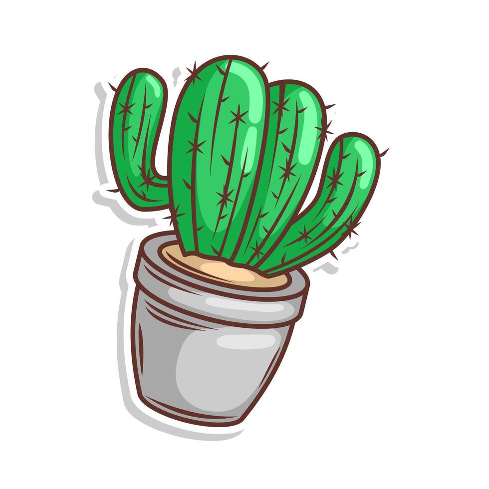 cactus planta ilustración vector Arte