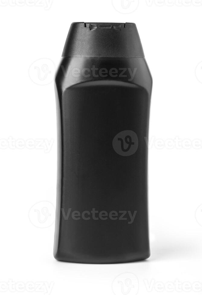 black cosmetic bottle photo