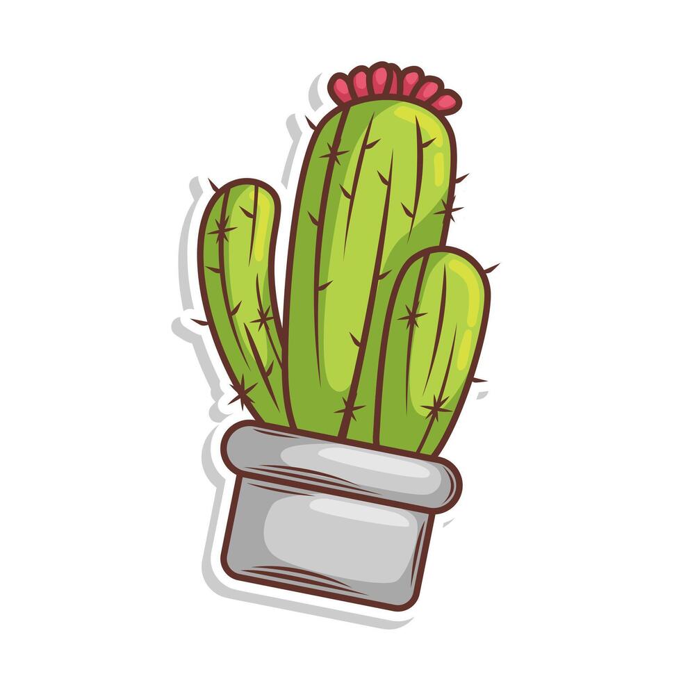 cactus plant illustration vector art