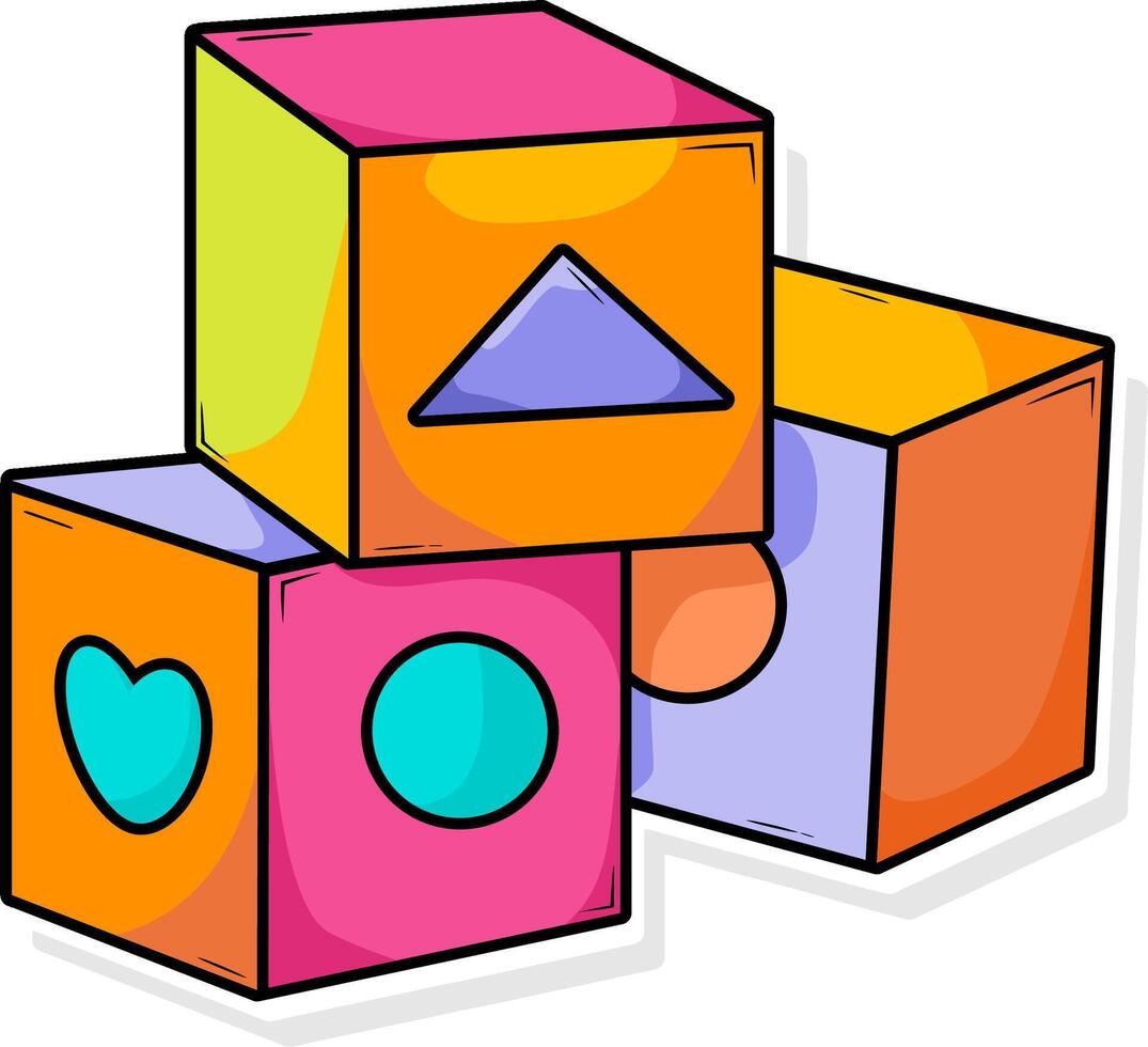 Baby Building Blocks Vector Art, Icons, and Graphics for Free Download