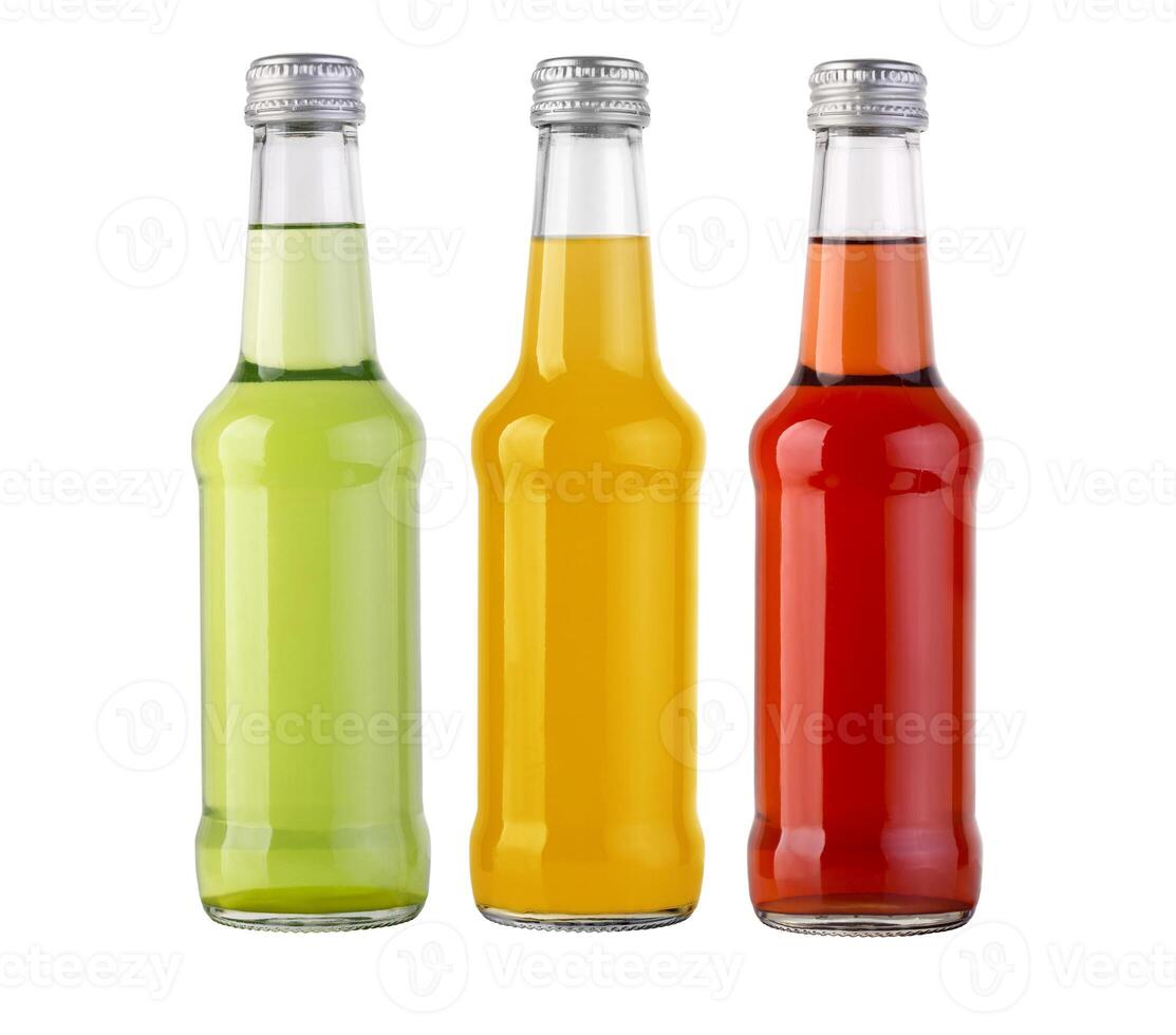 juice bottle isolated photo