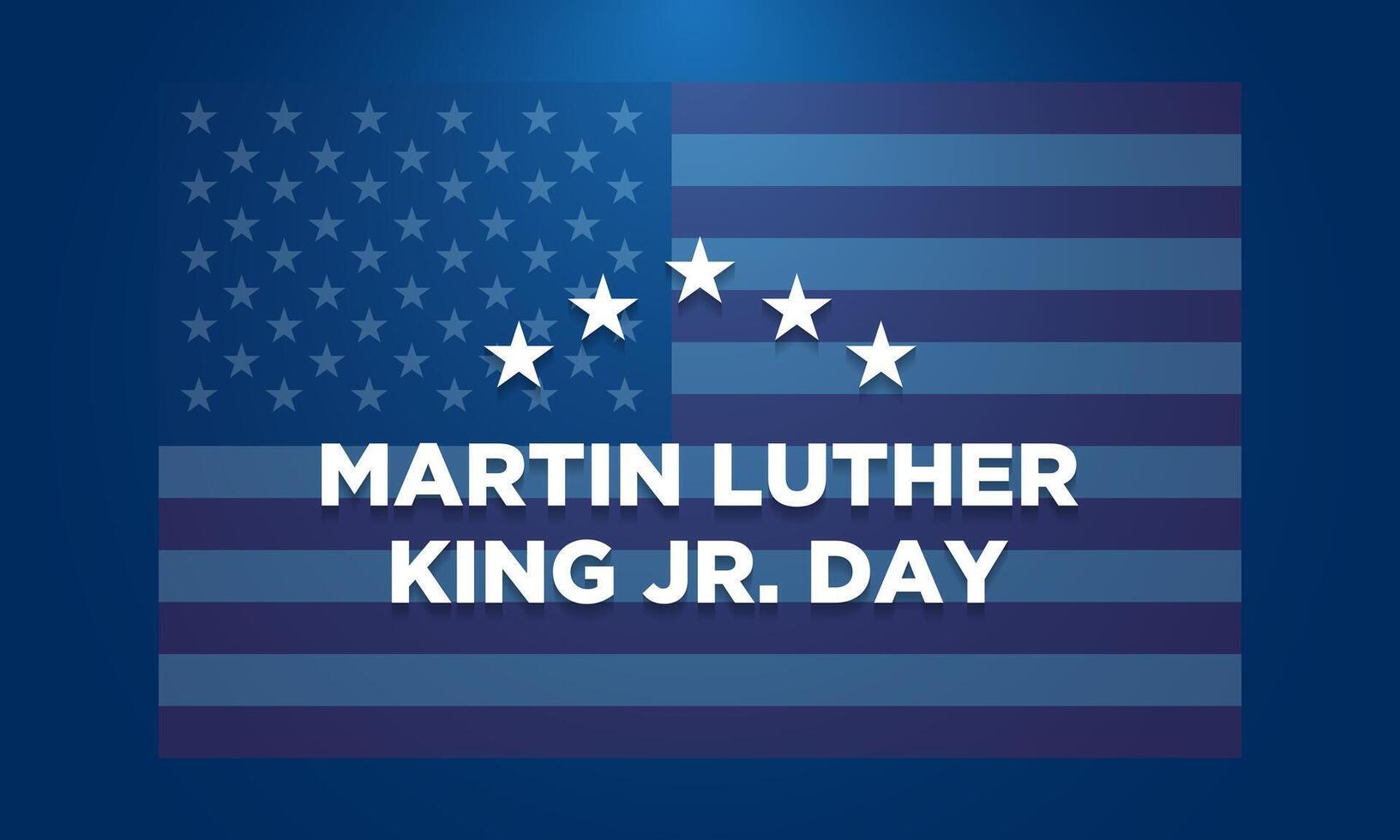 Martin Luther King Jr. Day Background Design. vector