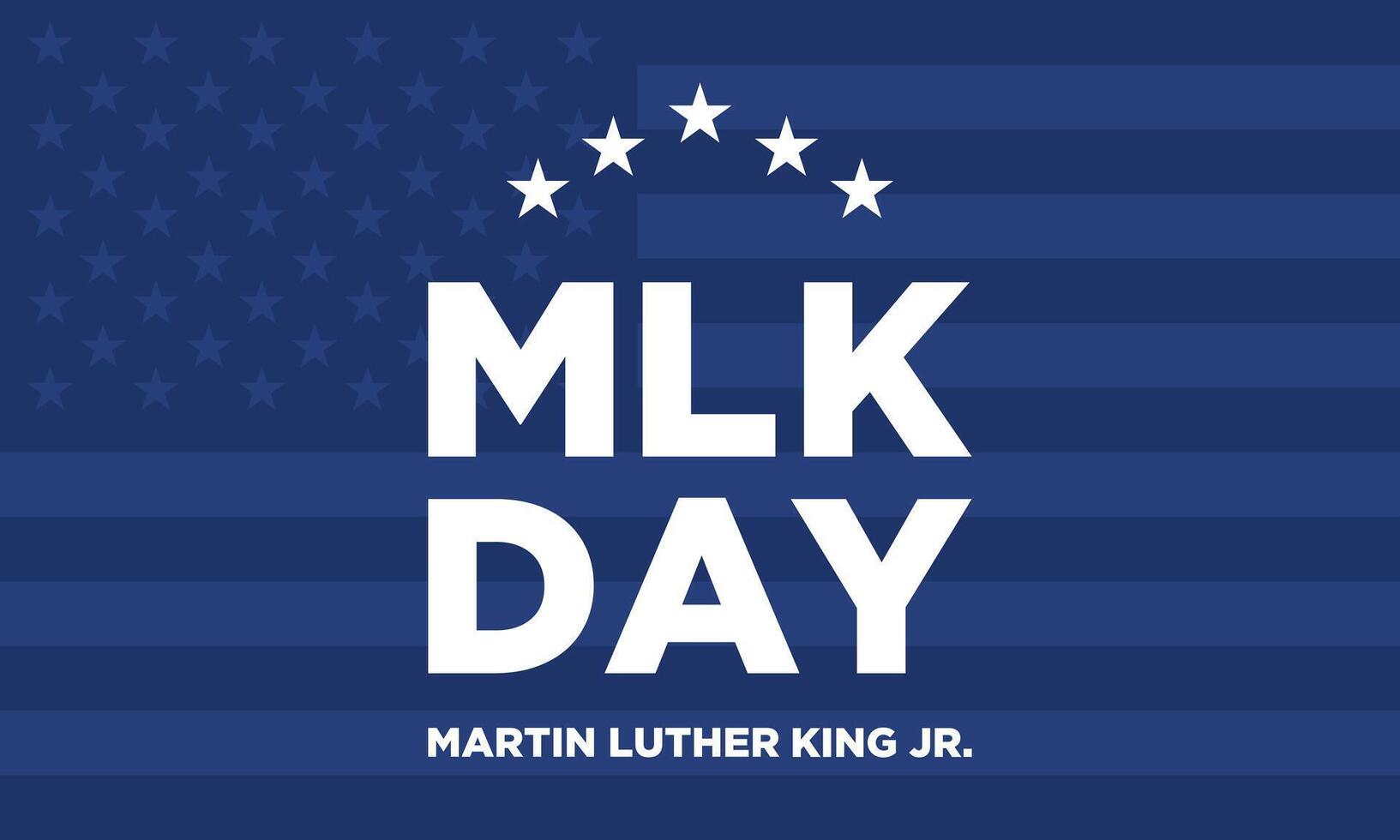 MLK Day Background Design. vector