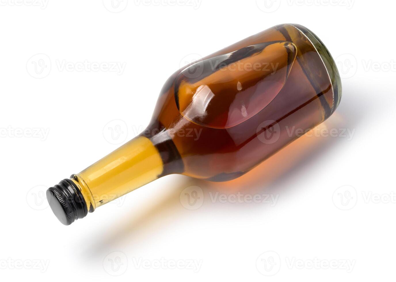 whiskey bottle isolated photo