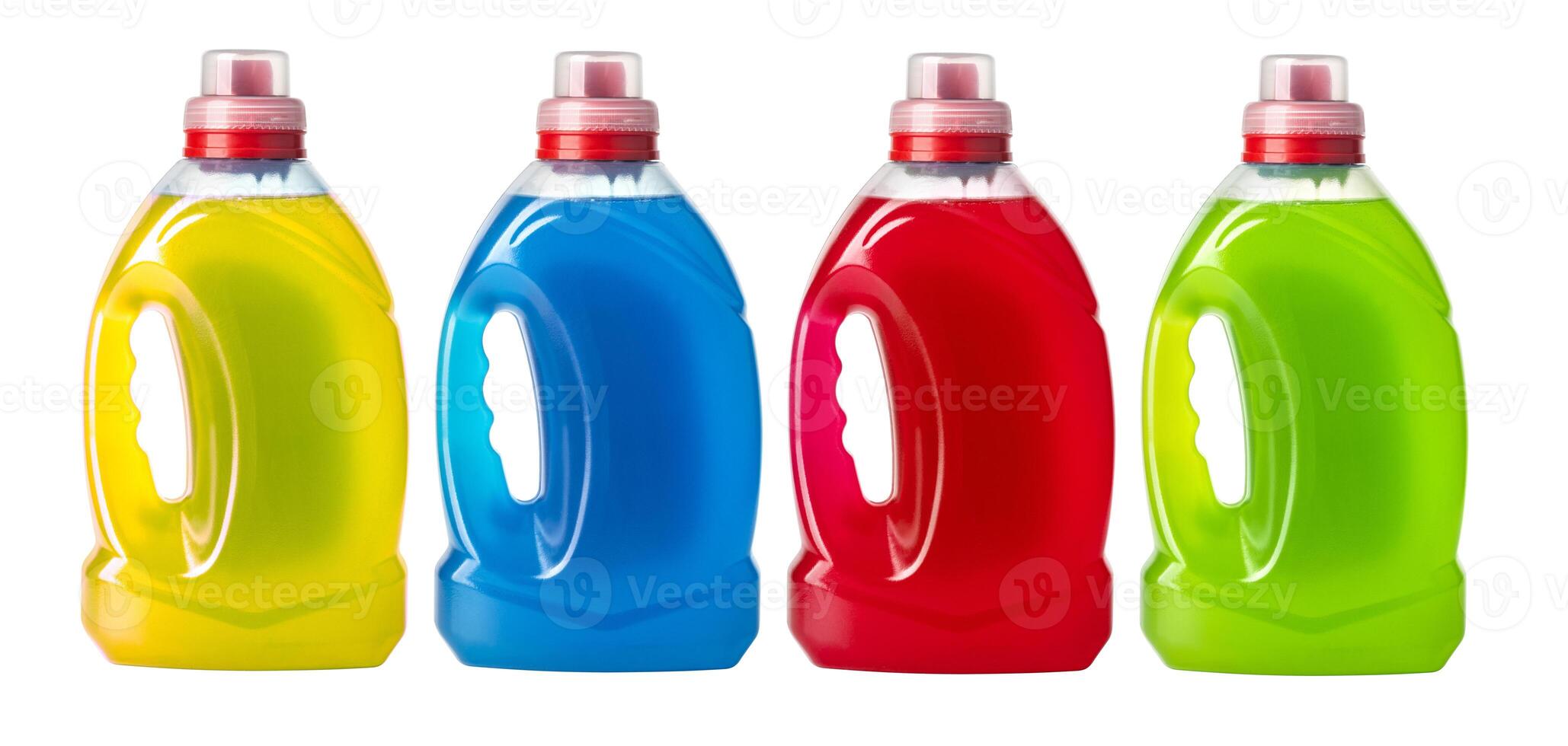 Plastic detergent container photo