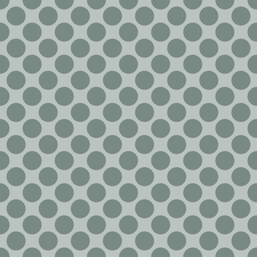 Seamless vector pattern dot circle illustrator balance dot circle cute gray green background color dot circle green pastel wallpaper.
