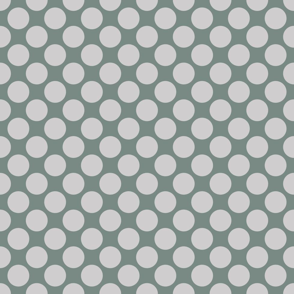 Seamless vector pattern dot circle illustrator balance dot circle cute gray green background color dot circle green pastel wallpaper.