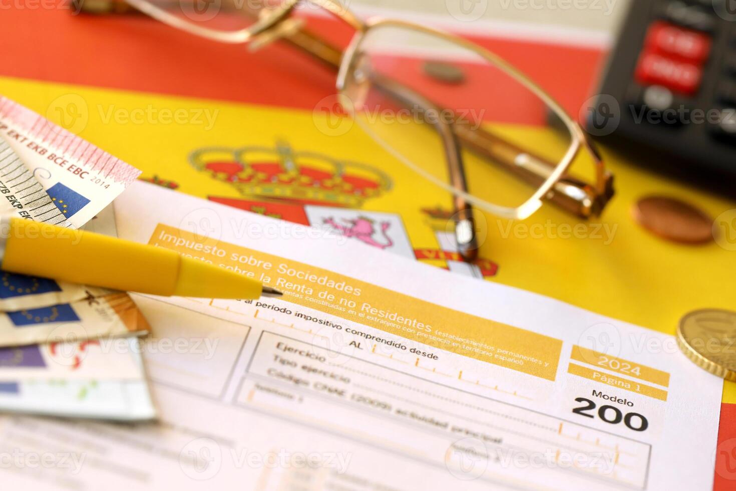 Modelo 200 spanish tax form for corporate income tax for non resident photo