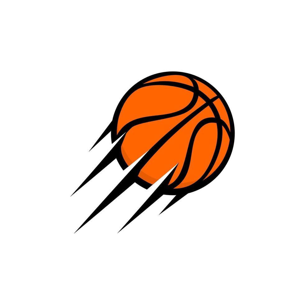 baloncesto rápido vector