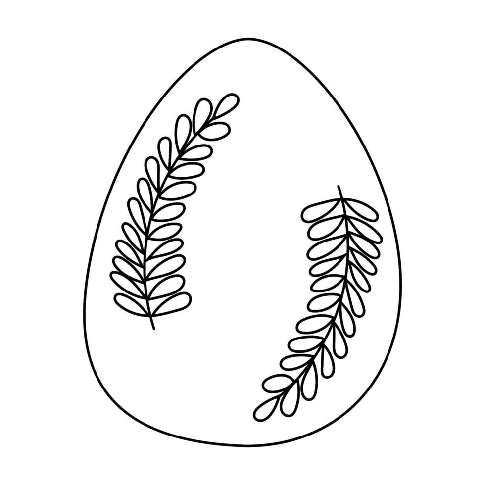 easter egg pattern hunting spring icon element vector