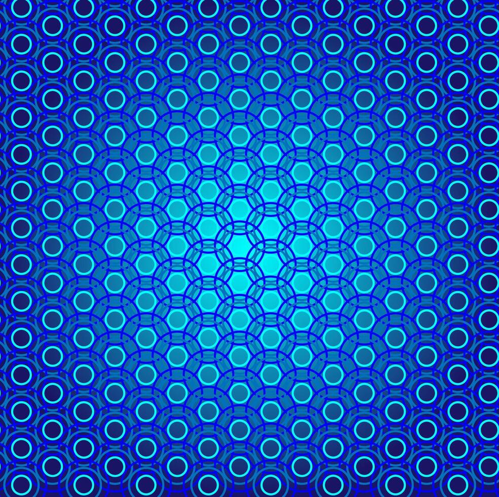 Abstract pattern in the form of a geometric pattern on a blue background vector