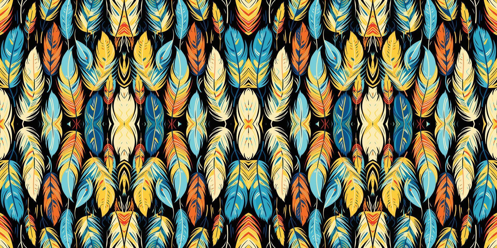 Seamless batik pattern,Seamless tribal batik pattern,and Seamless motif pattern resemble ethnic boho, Aztec,and ikat styles.designed for use in satin,wallpaper,fabric,curtain,carpet,Batik Embroidery vector