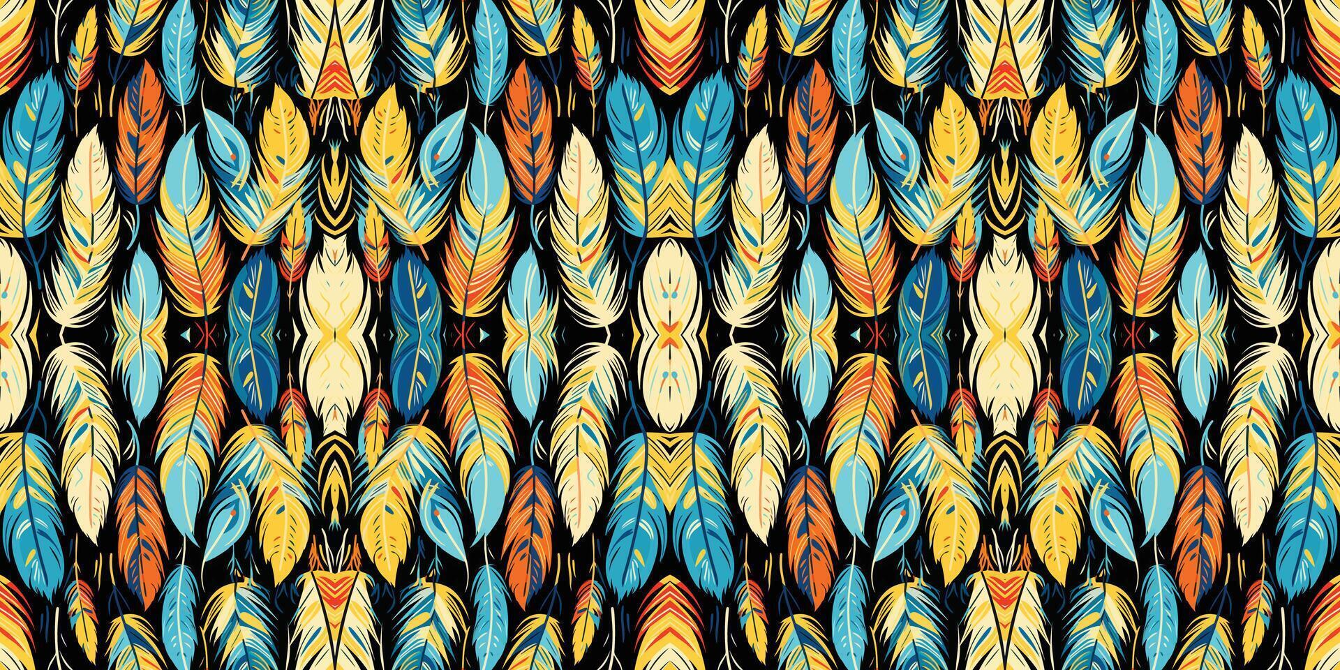 Seamless batik pattern,Seamless tribal batik pattern,and Seamless motif pattern resemble ethnic boho, Aztec,and ikat styles.designed for use in satin,wallpaper,fabric,curtain,carpet,Batik Embroidery vector