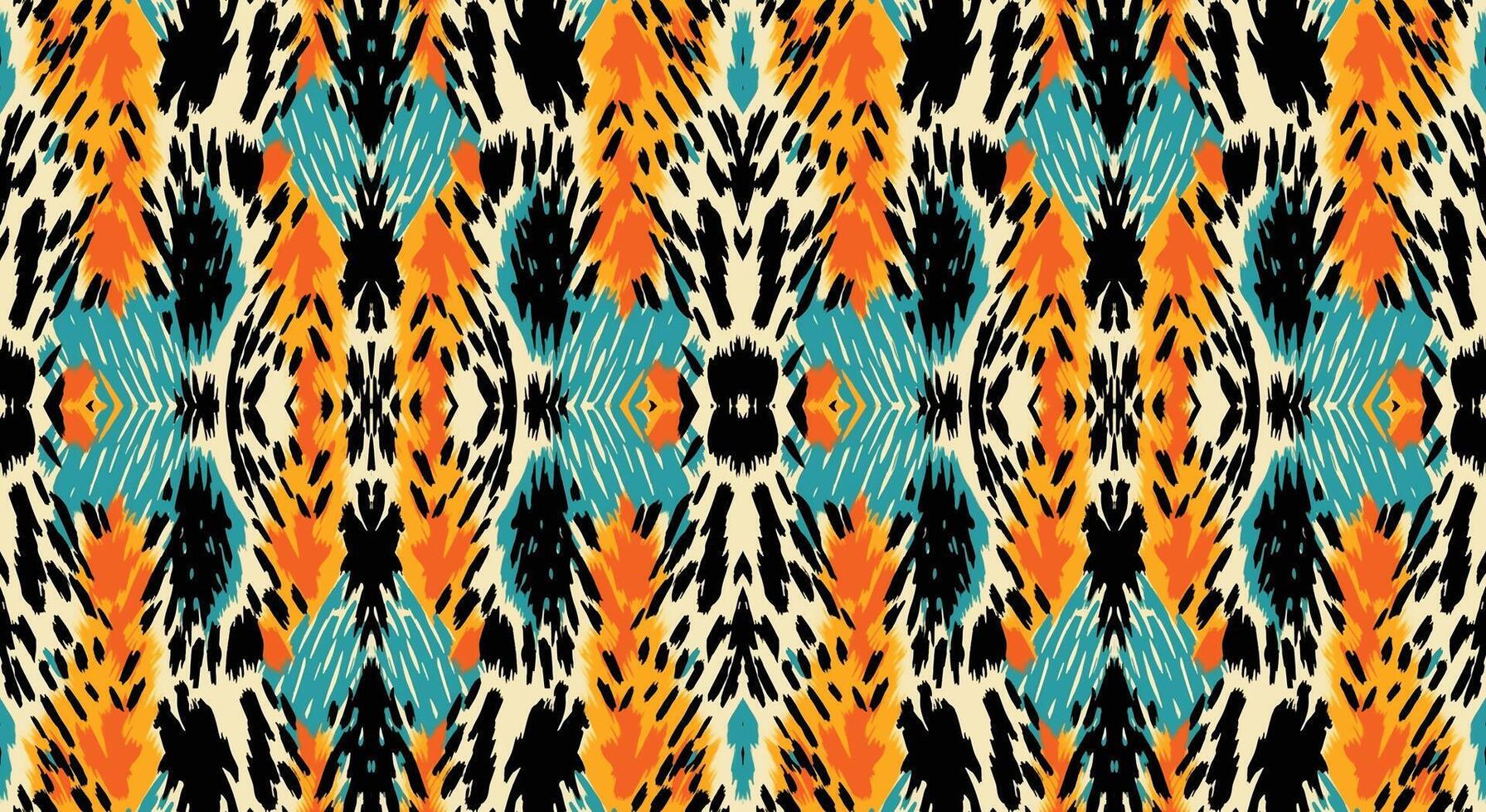 Seamless batik pattern,Seamless tribal batik pattern,and Seamless motif pattern resemble ethnic boho, Aztec,and ikat styles.designed for use in satin,wallpaper,fabric,curtain,carpet,Batik Embroidery vector