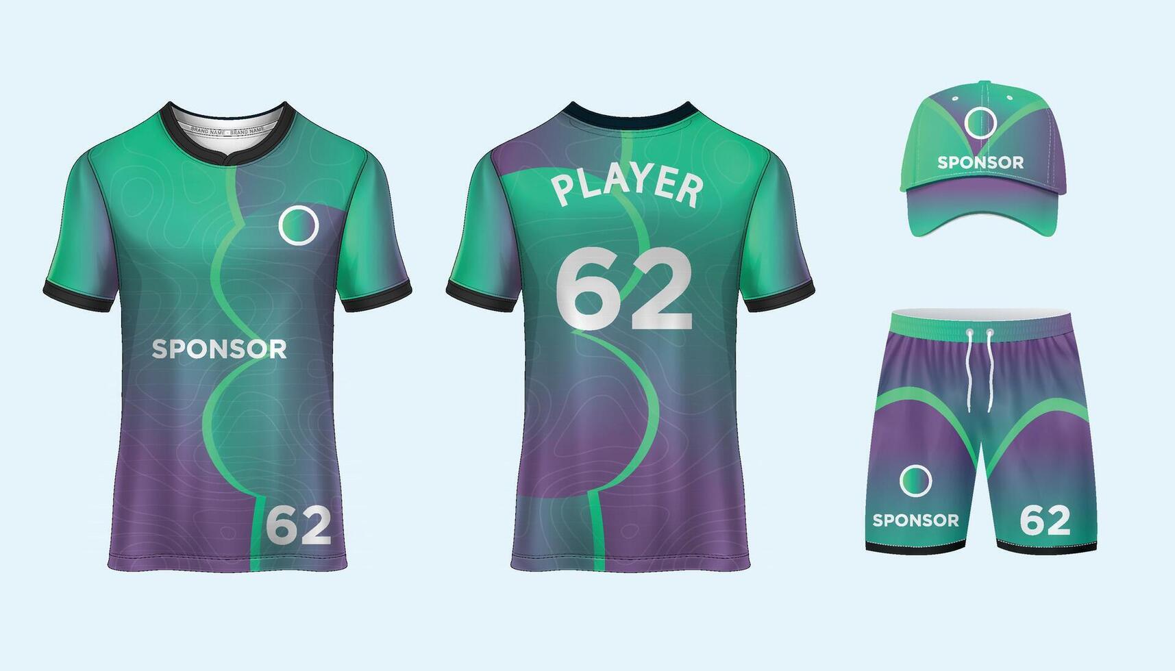 Jersey design sublimation t shirt Premium geometric pattern Incredible Vector collection for Soccer