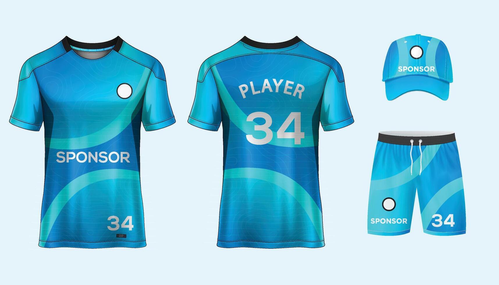 Jersey design sublimation t shirt Premium geometric pattern Incredible Vector collection for Soccer