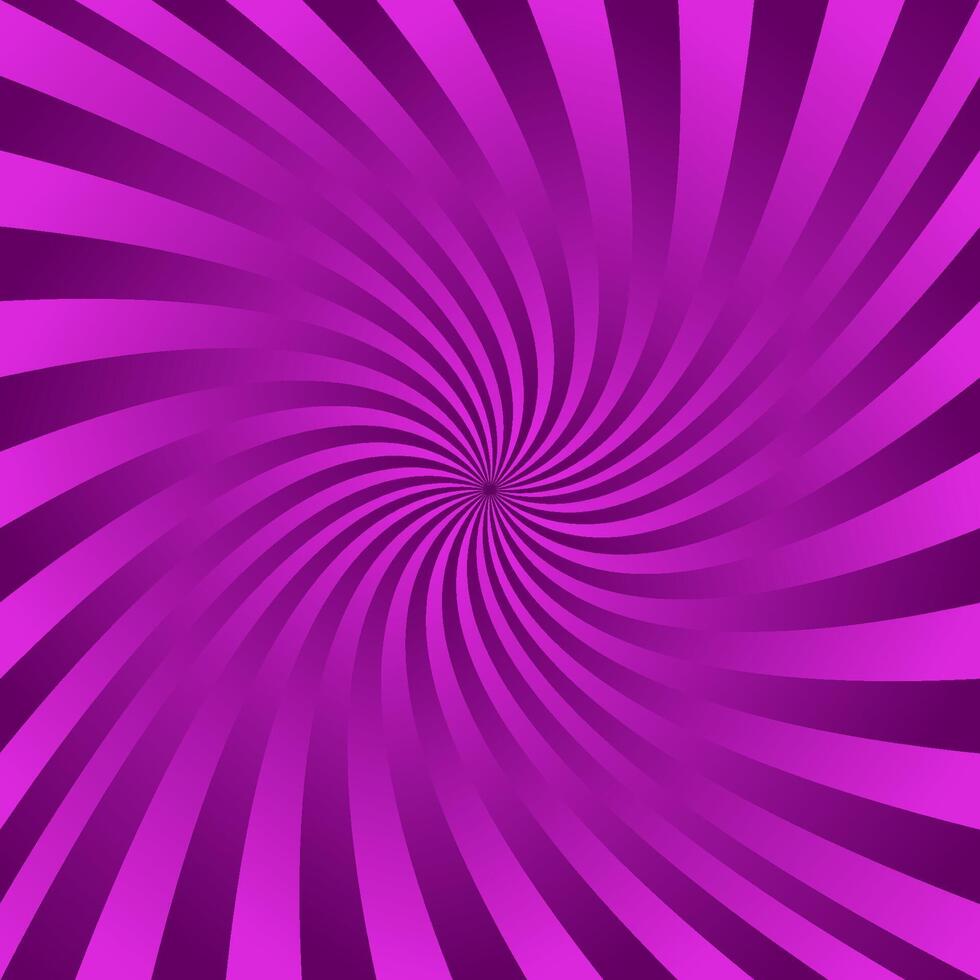 Purple color gradient abstract spiral design background vector