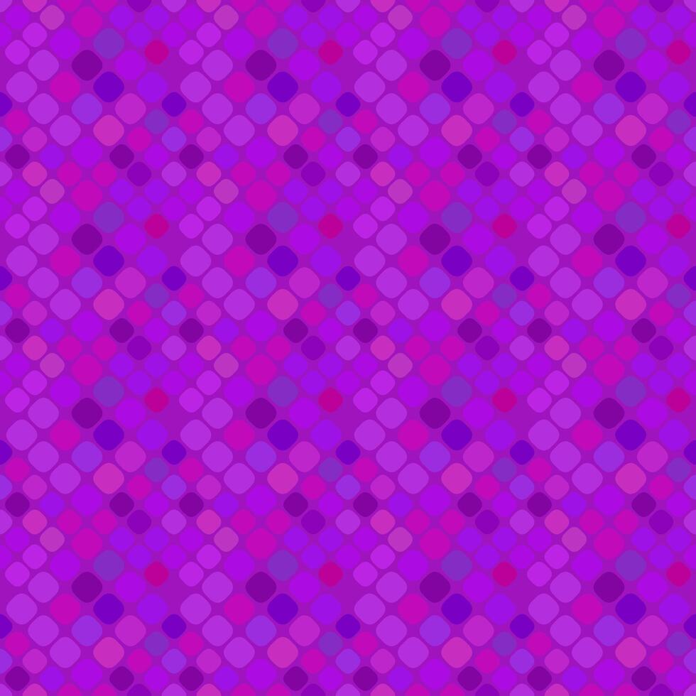 Seamless dark purple diagonal square pattern background - geometrical abstract vector graphic design