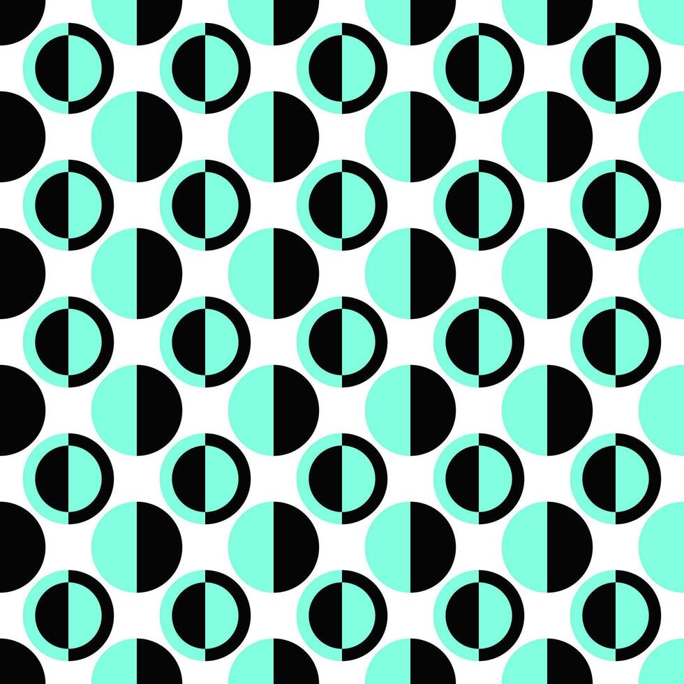 Abstract repeating pattern - vector circle background illustration