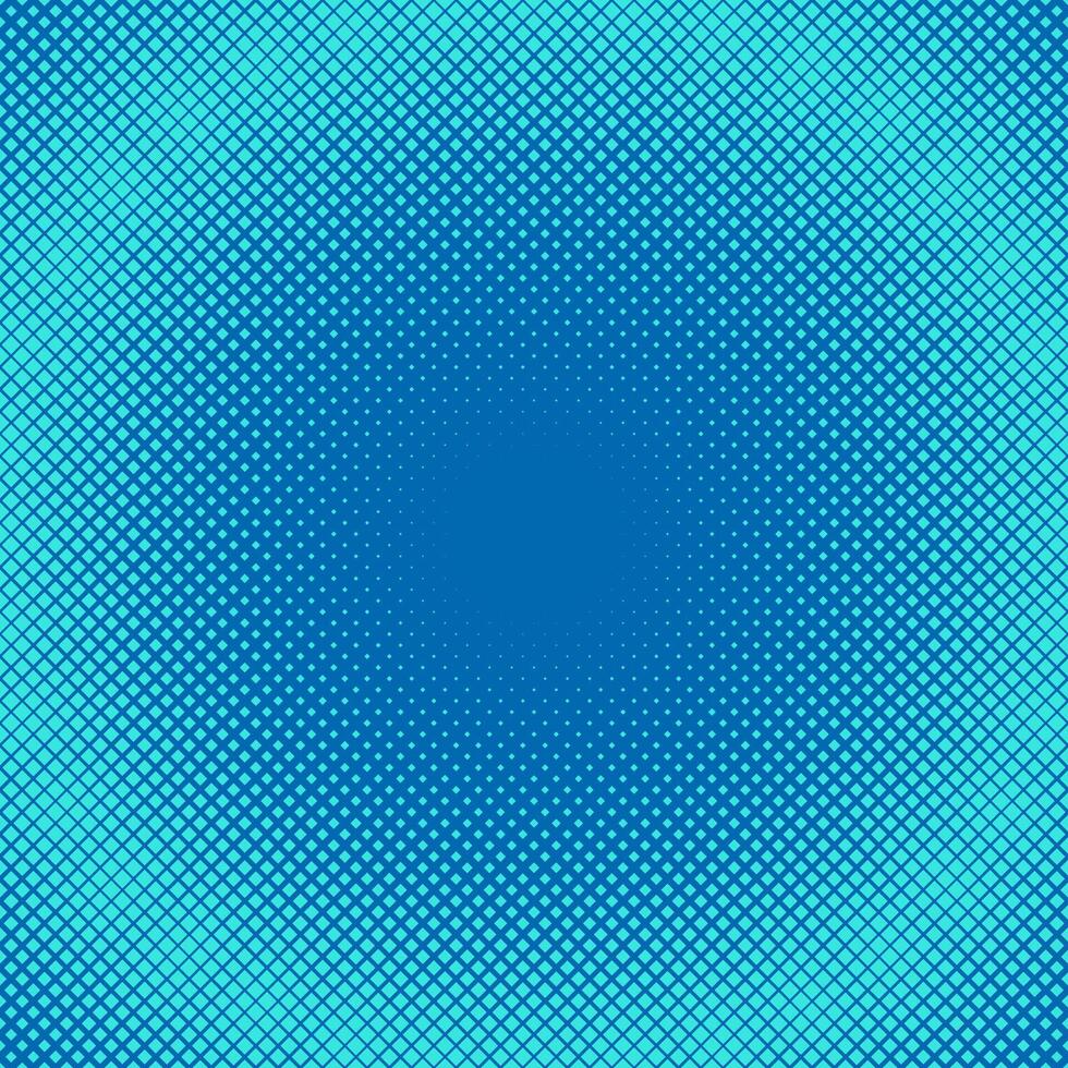 Abstract geometric halftone square pattern background - vector graphic design with diagonal squares