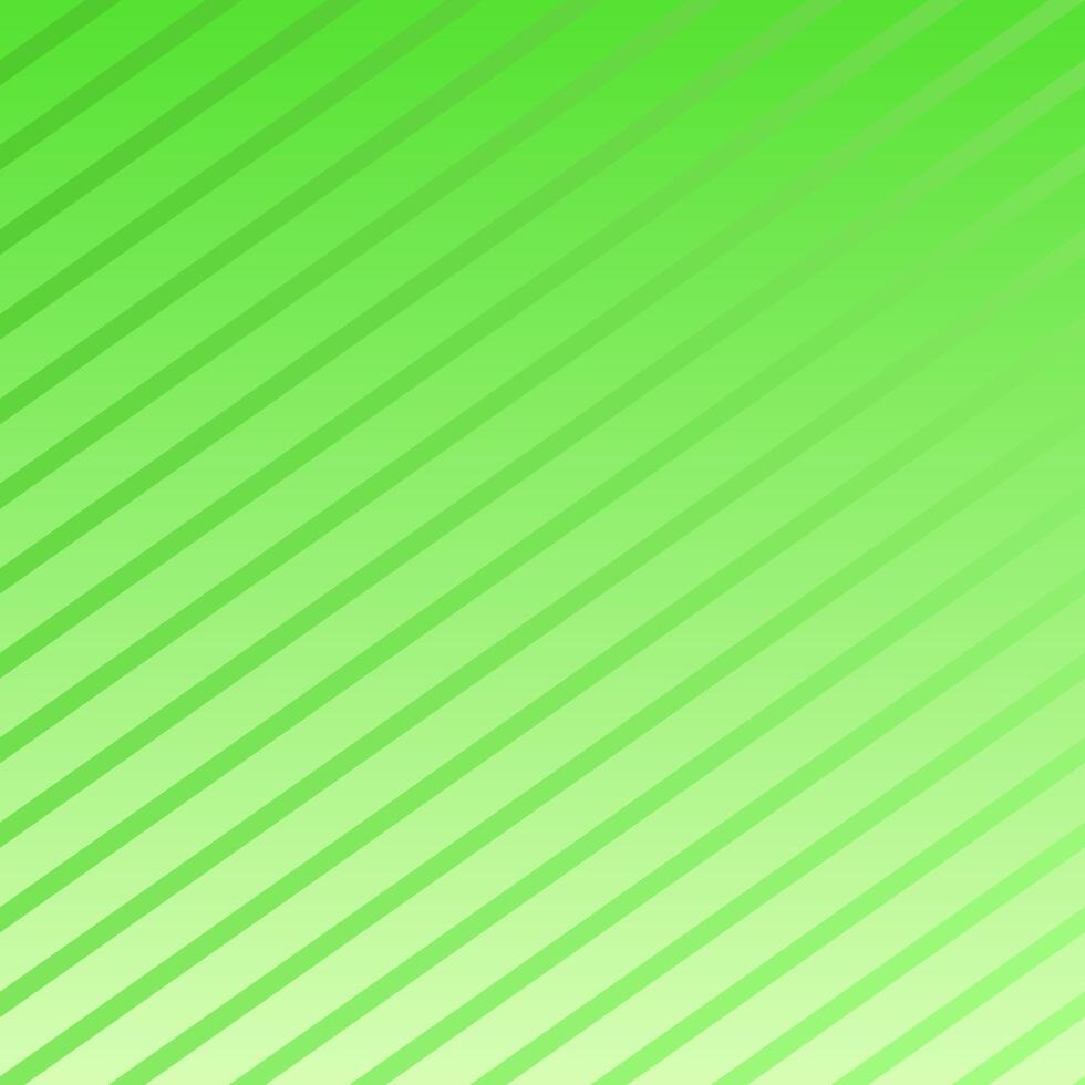 Geometric simple stripe pattern background design - green vector graphic