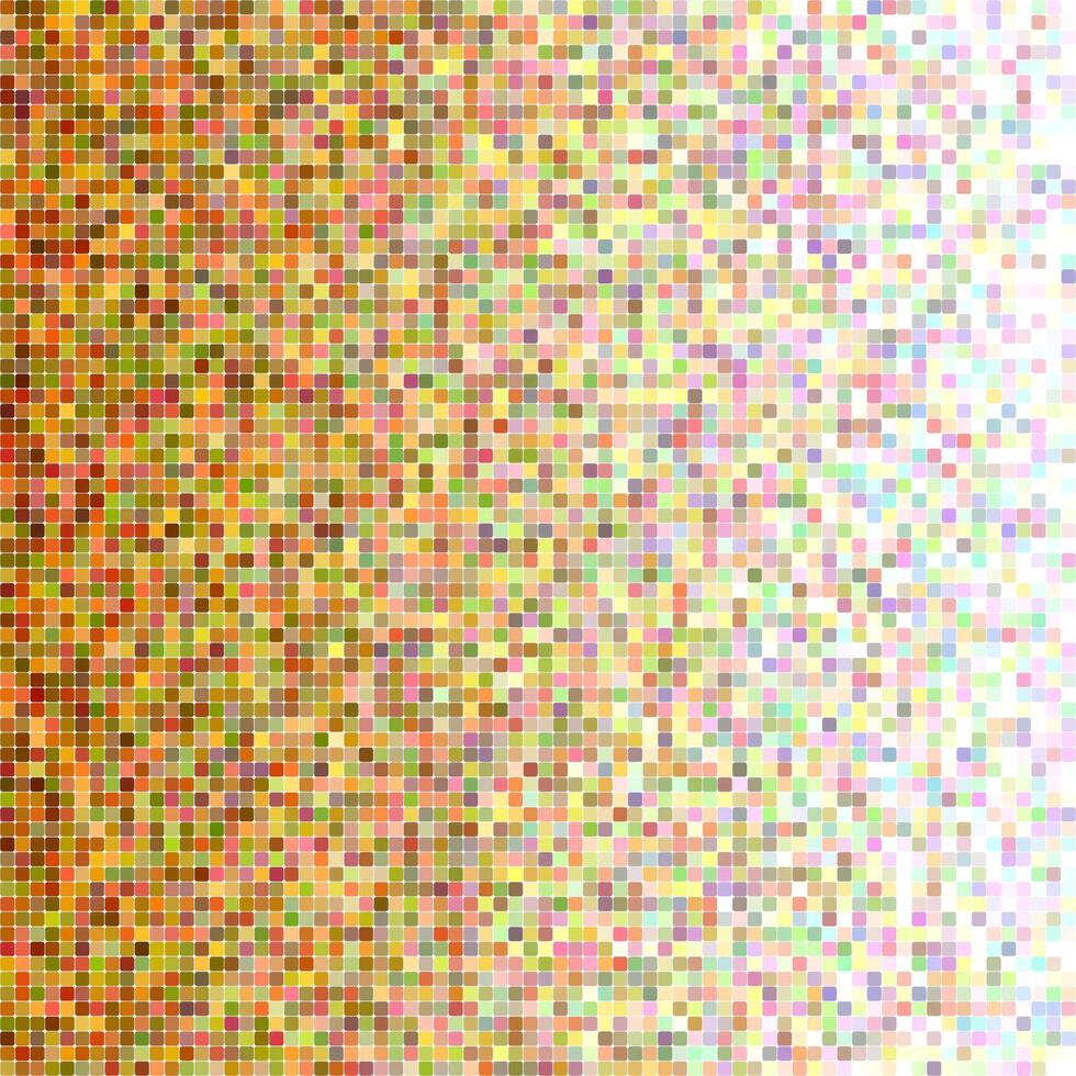 Autumn color square mosaic vector background design