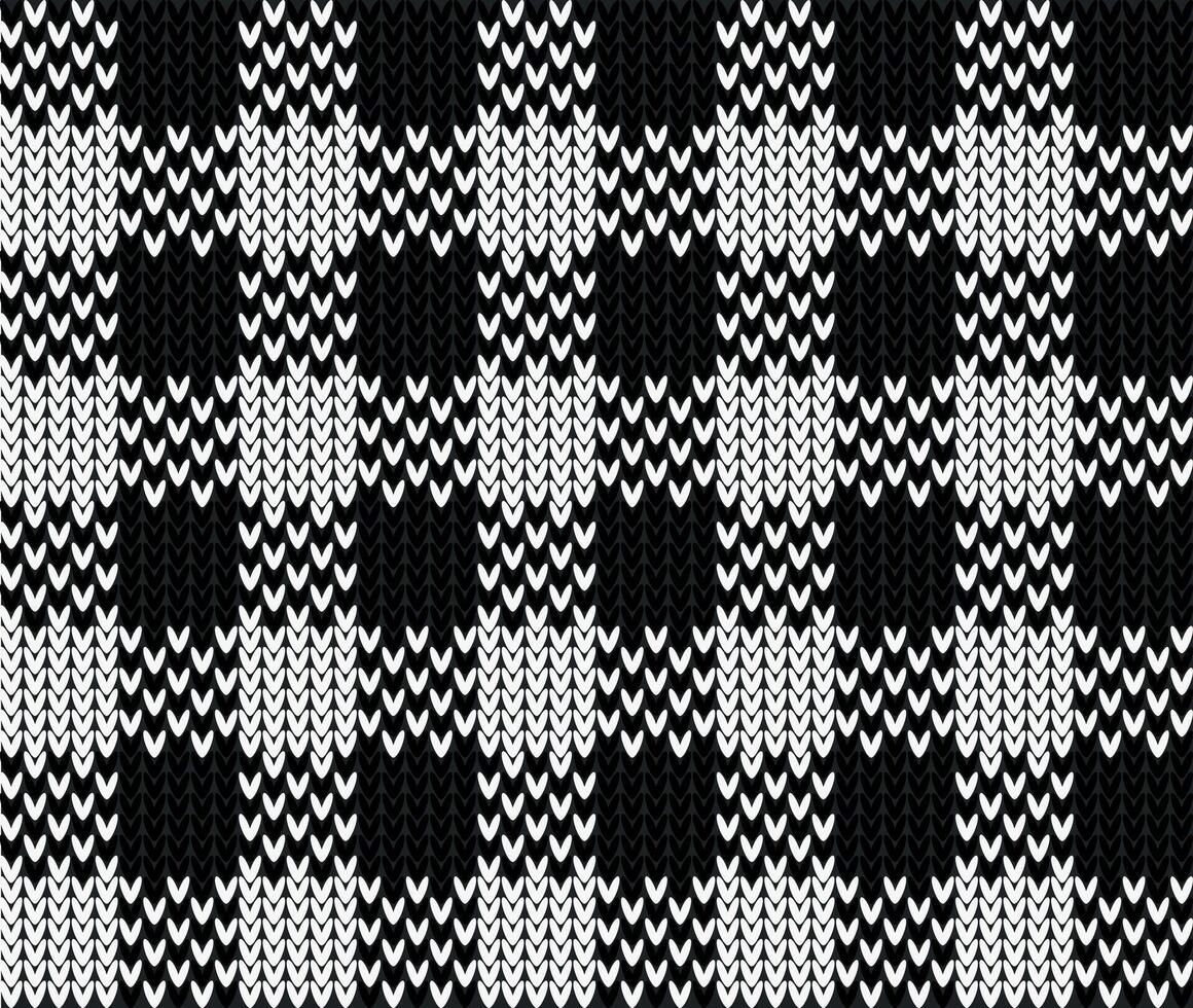 Vintage jacquard geometric pattern, great design for any purpose. knitting concept. Jacquard knitwear vector